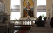 Служба в Евангелическо-лютеранской церкви святой Марии в Санкт-Петербурге 